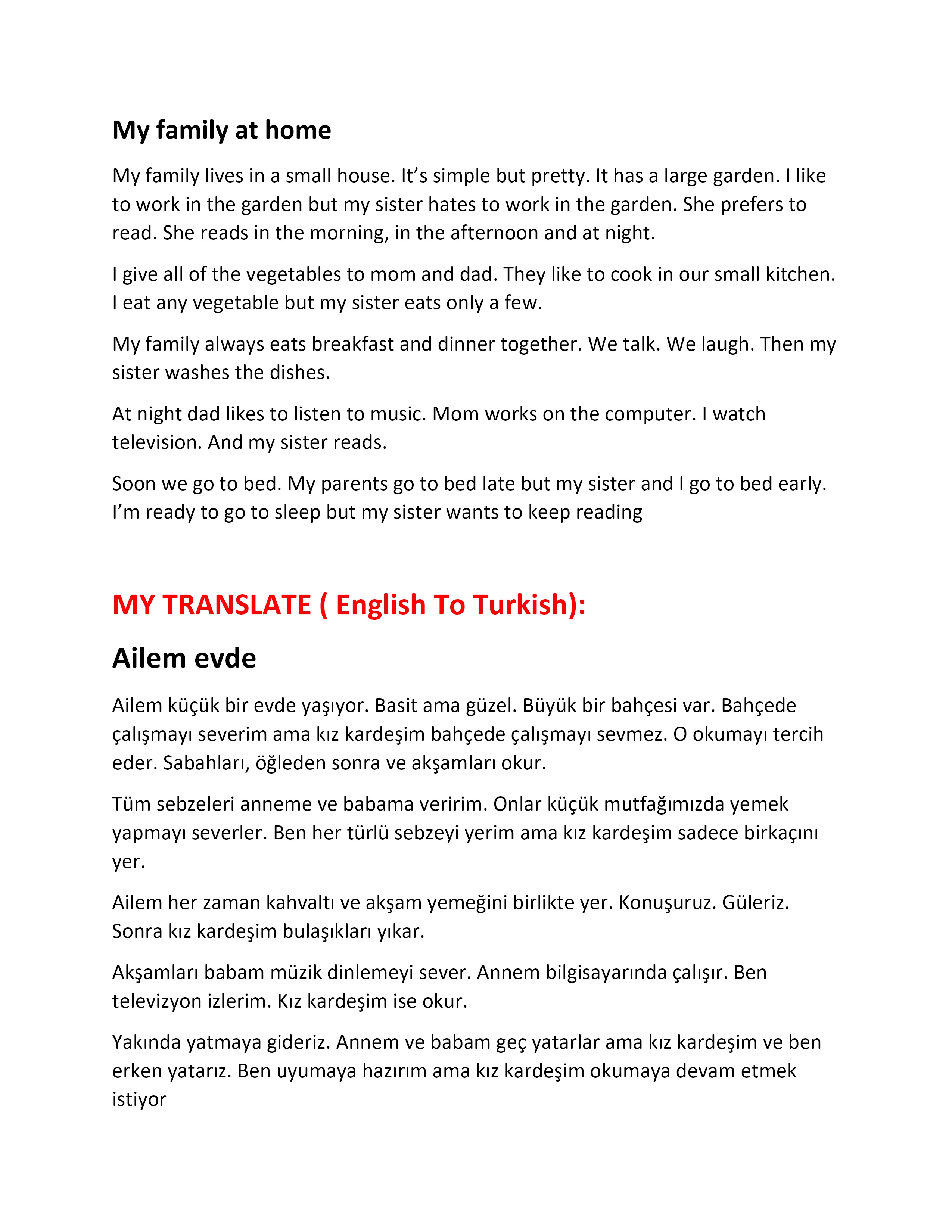 I will translate your article or text in one day