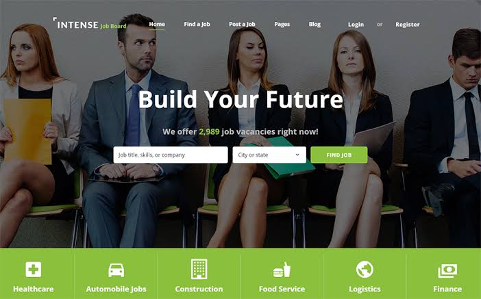 I will design recruitment website, job board, staffing agency website