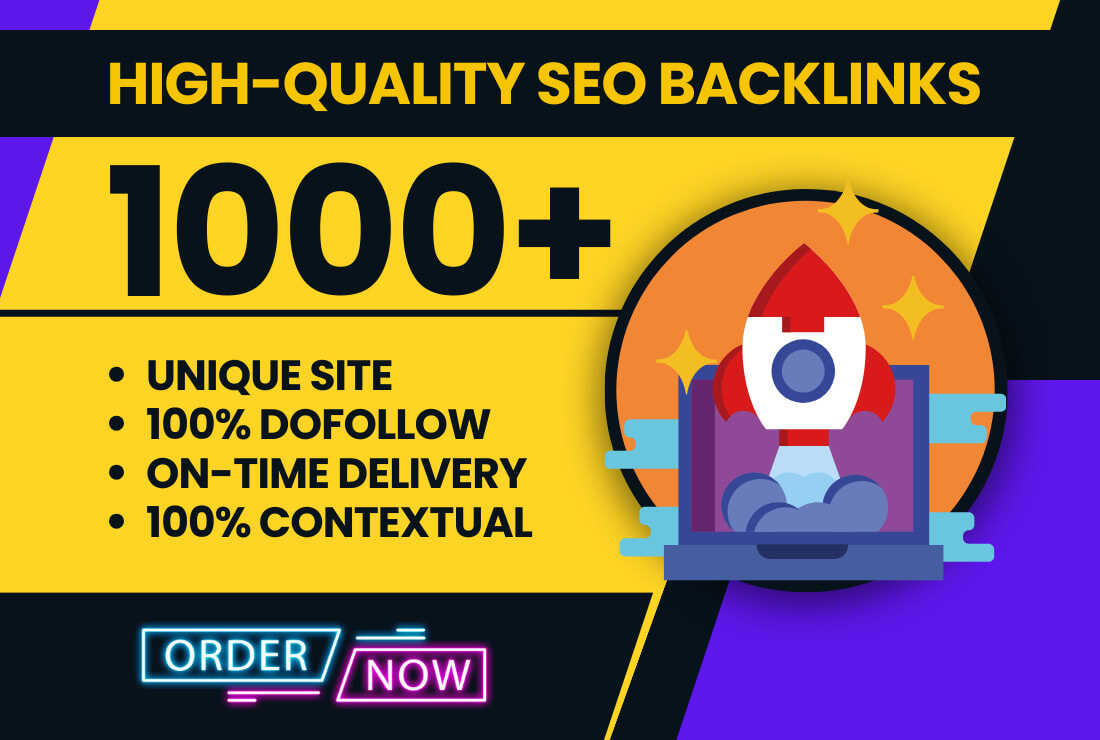 Create 1000+ High Quality Mix Backlinks - Web2.0, PDF, Profile, Article Submission links