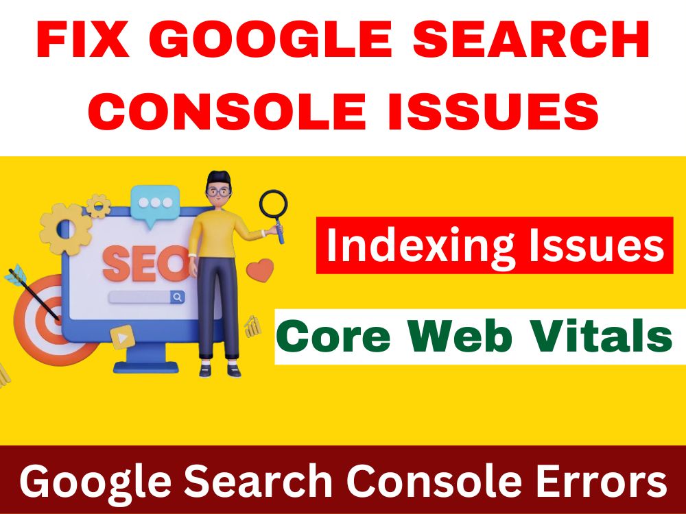 I will fix your all Google Search Console errors, 404 errors, fix indexing issues