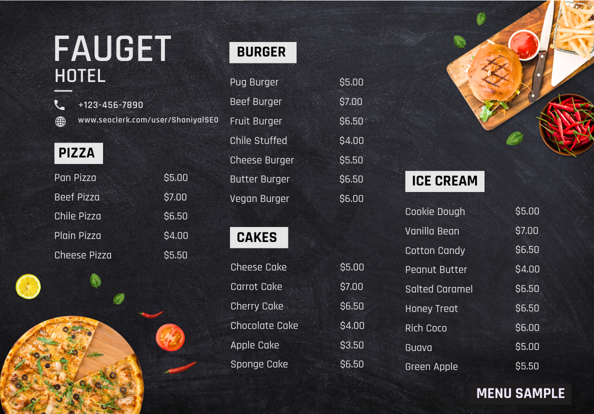 Design Excellence: Brochures, Poster, Flyers, Menus, Invitations - All in One