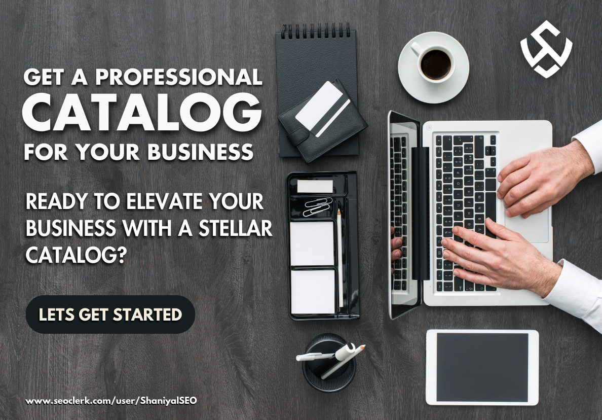 Professional Business Catalog Design Services