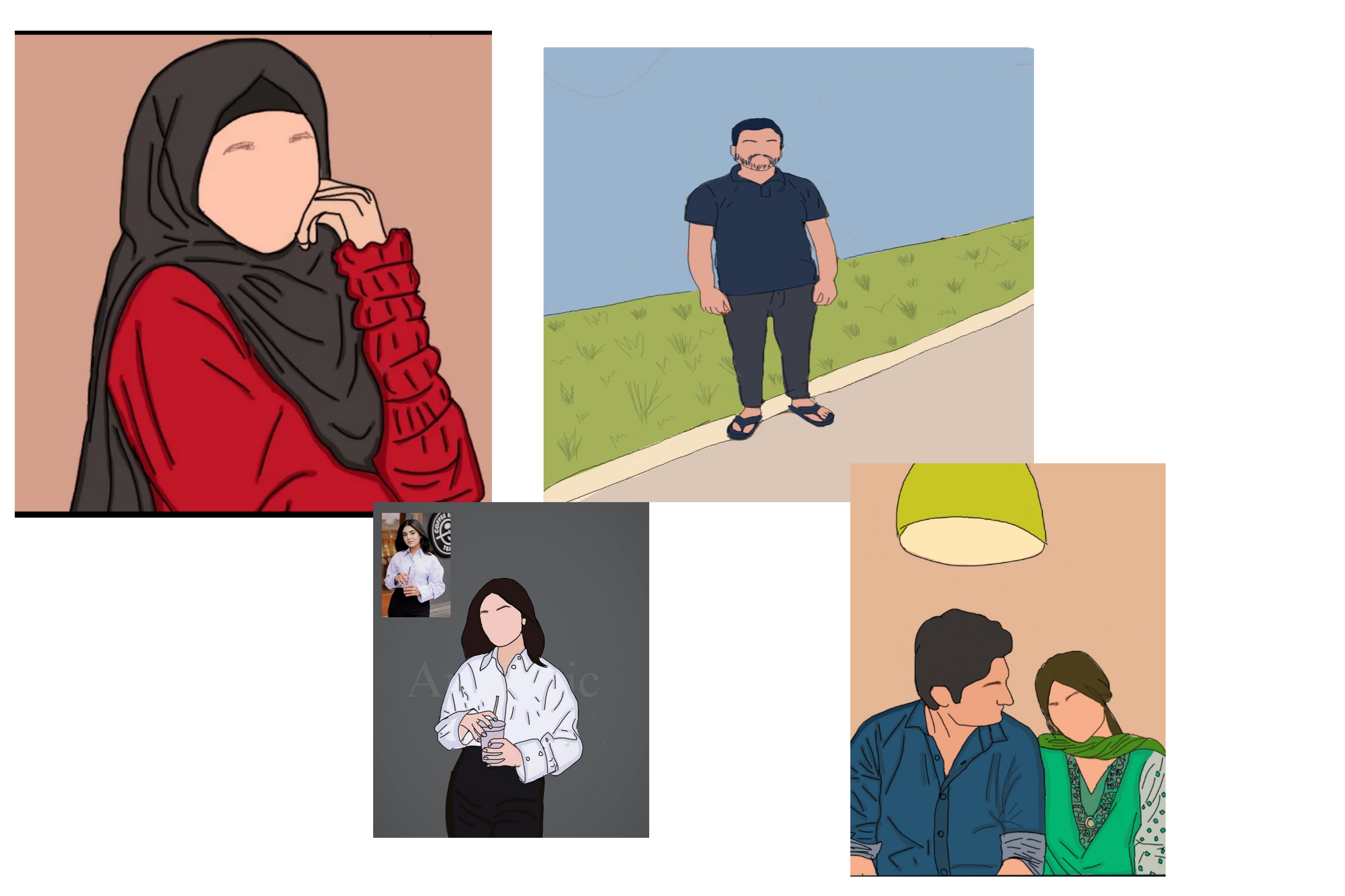 cartoonic editing animated photo