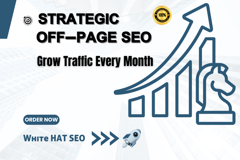 Powerful Monthly Off-Page SEO with High Authority Bac...