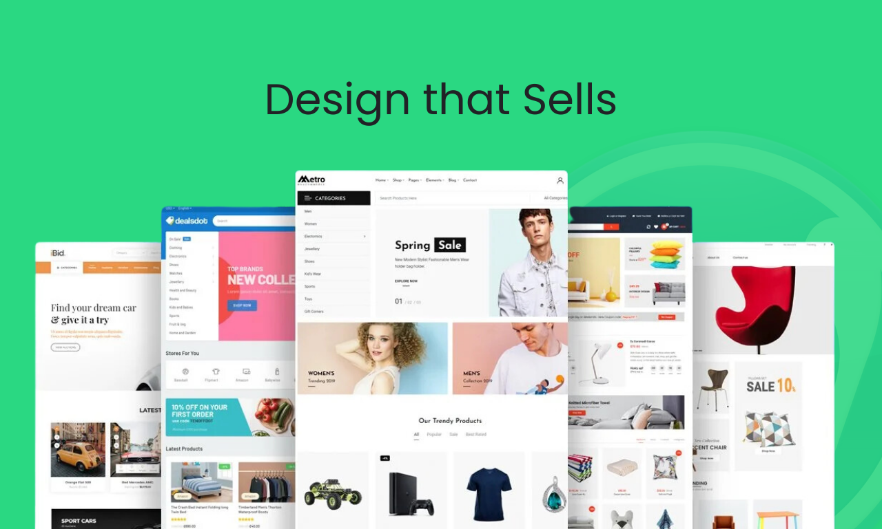 Design a WordPress E-commerce Store using SEO optimized Themes