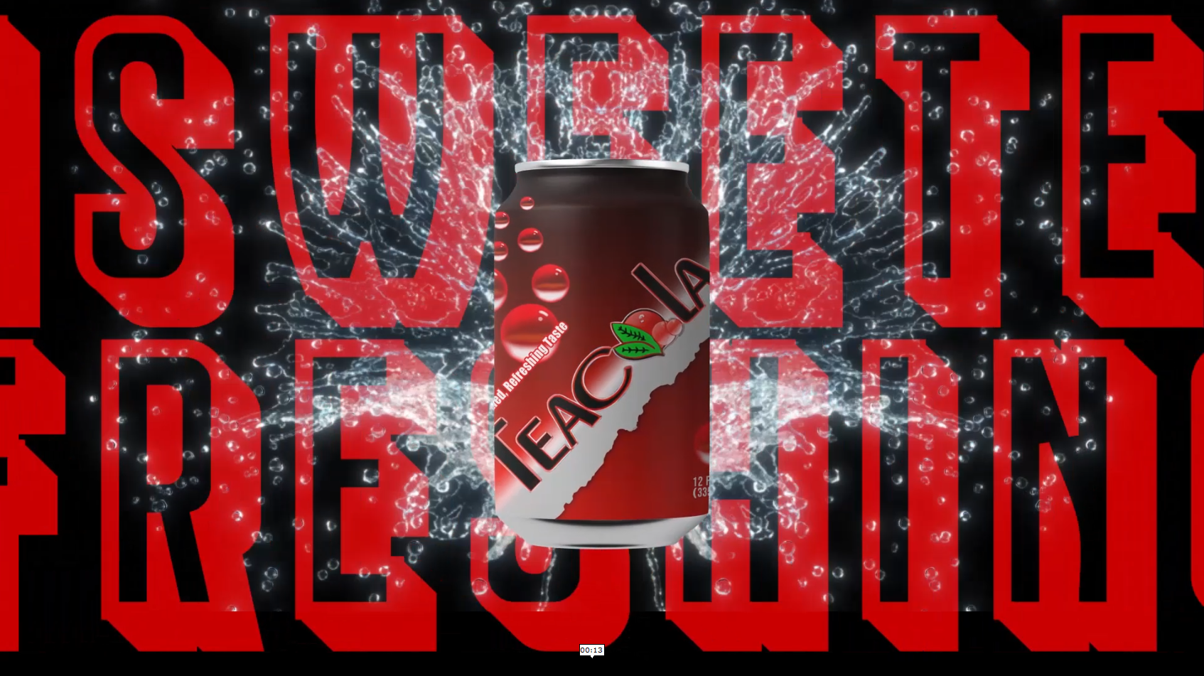 I'll create 30s cold drinks promo For Commercial Use