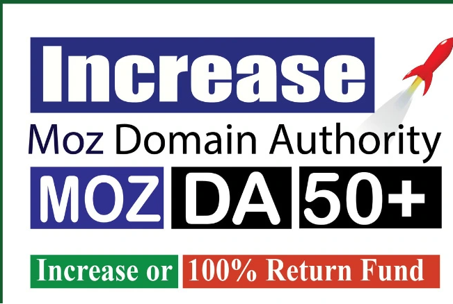 Skyrcoket MOZ DA 50 of your website with Guaranteed R...