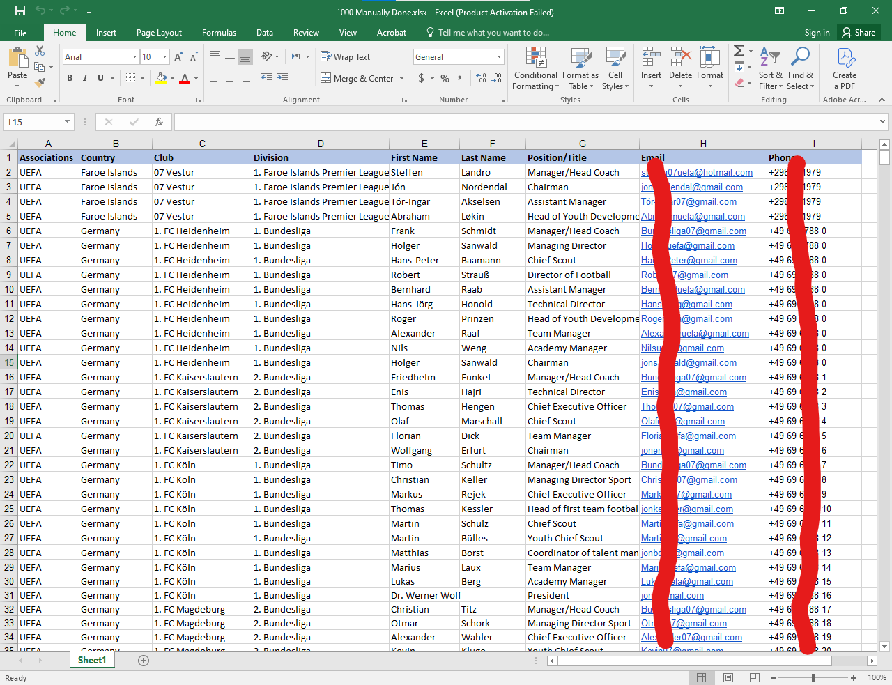 excel data entry, copy paste, web research