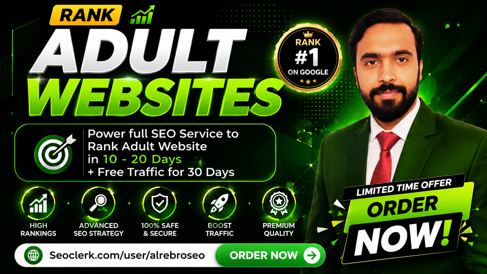 Rank Adult website in 10 to 15 Days + Get Free Traffic