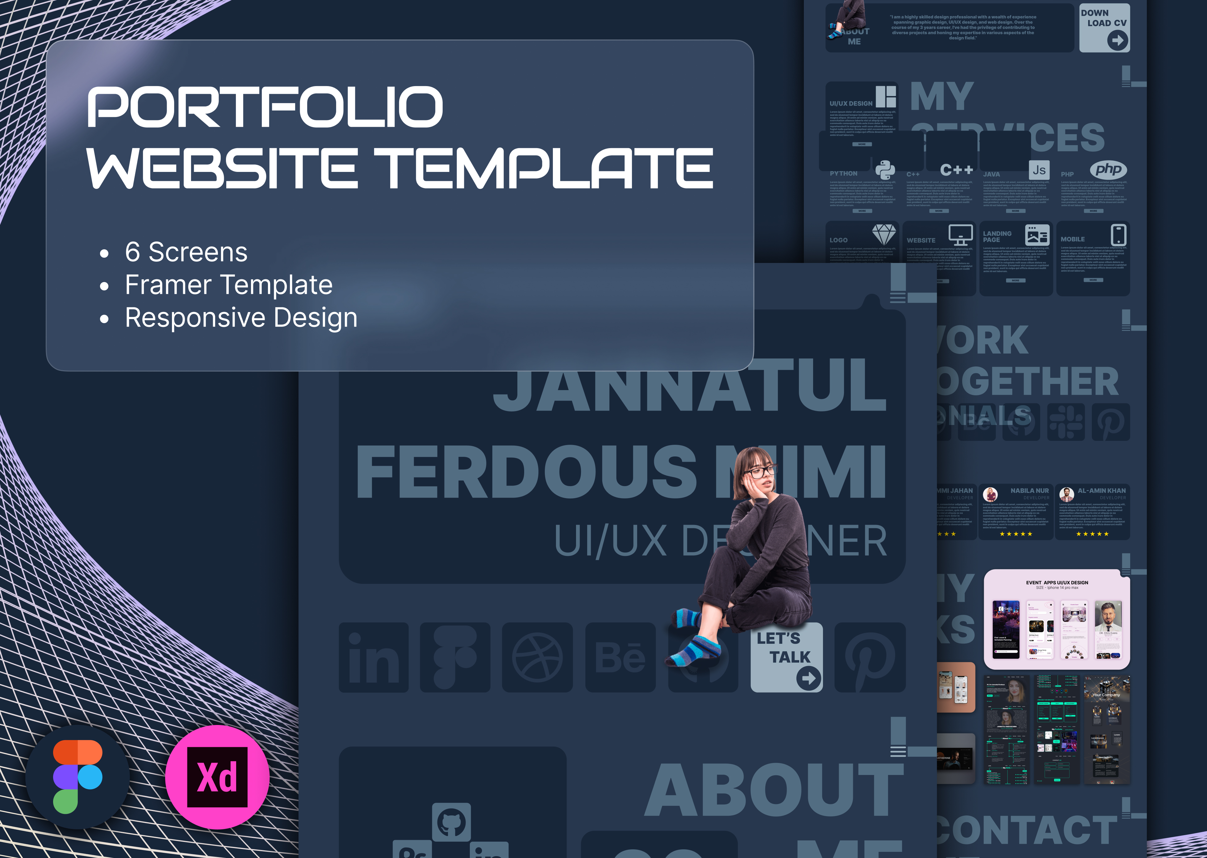 I will do figma website and landing page or mobile ui design