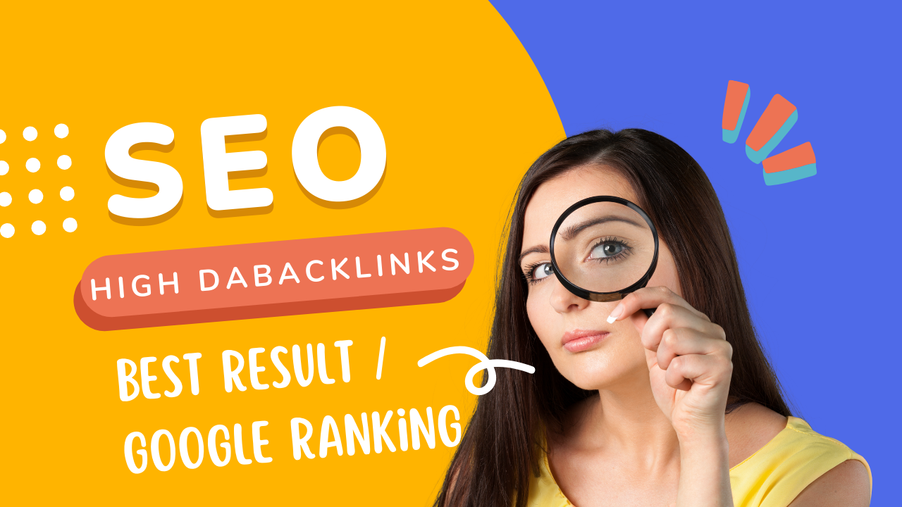 High Quality Backlinks with High DA, DR