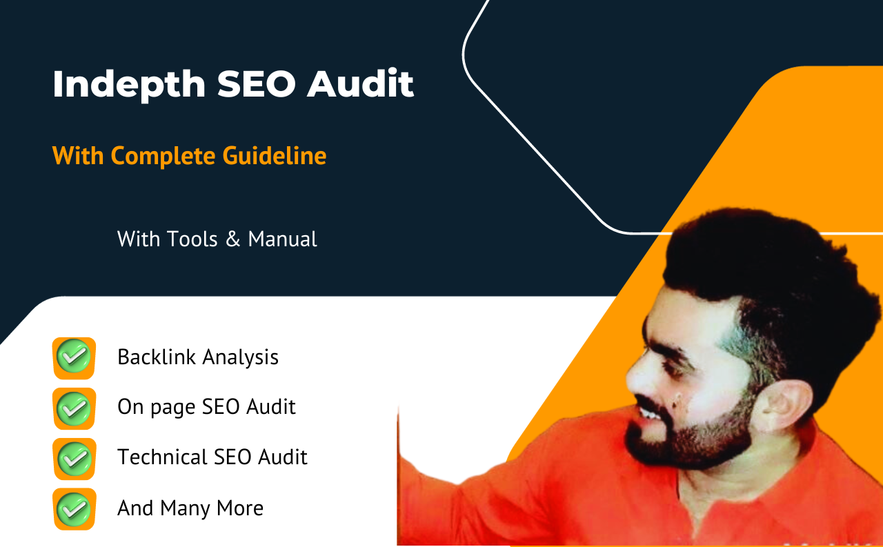 in depth technical SEO audit backlink analysis on page audit and advice to rank on google