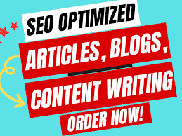 I will write SEO optimized and blogs articles in 2 days 