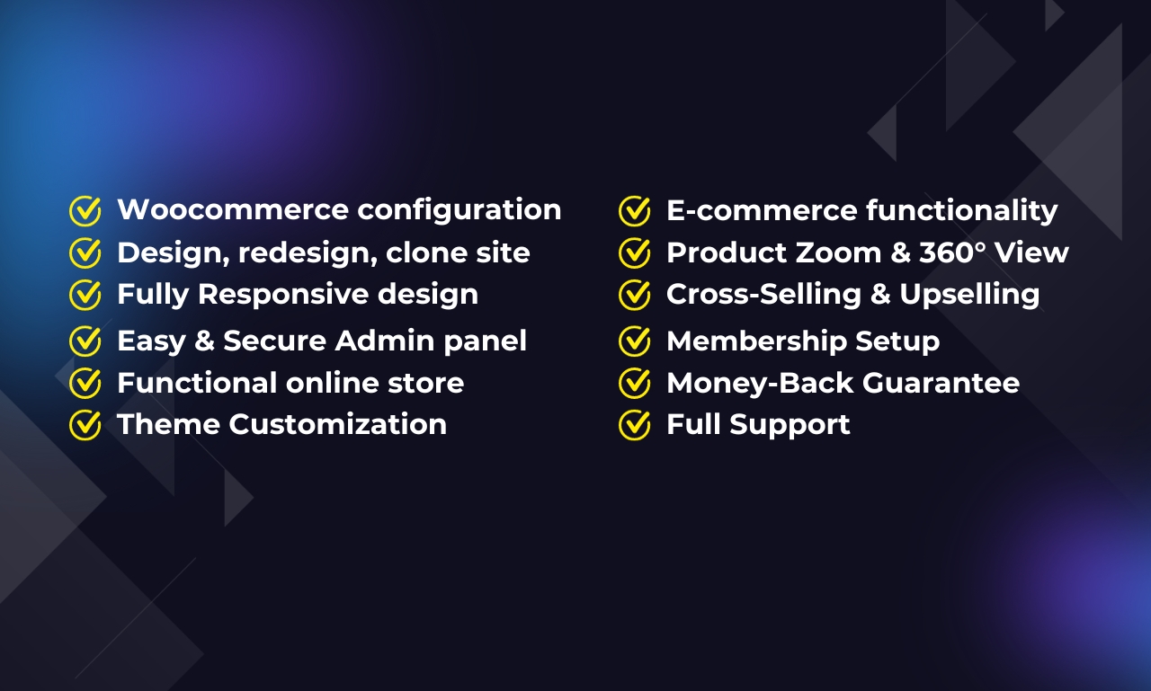 Design wordpress ecommerce website or online store with woocommerce