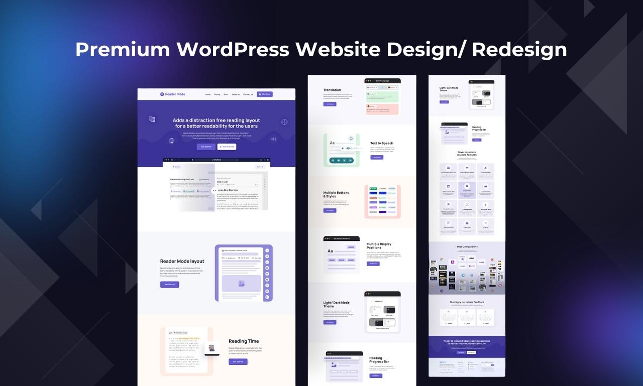 Design, redesign, revamp, duplicate, transfer, or clone wordpress website