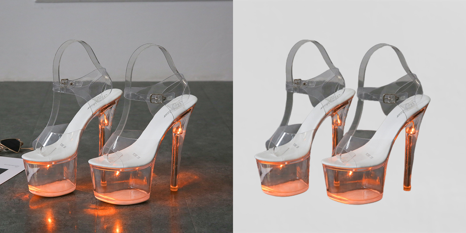 Image background removal and editing