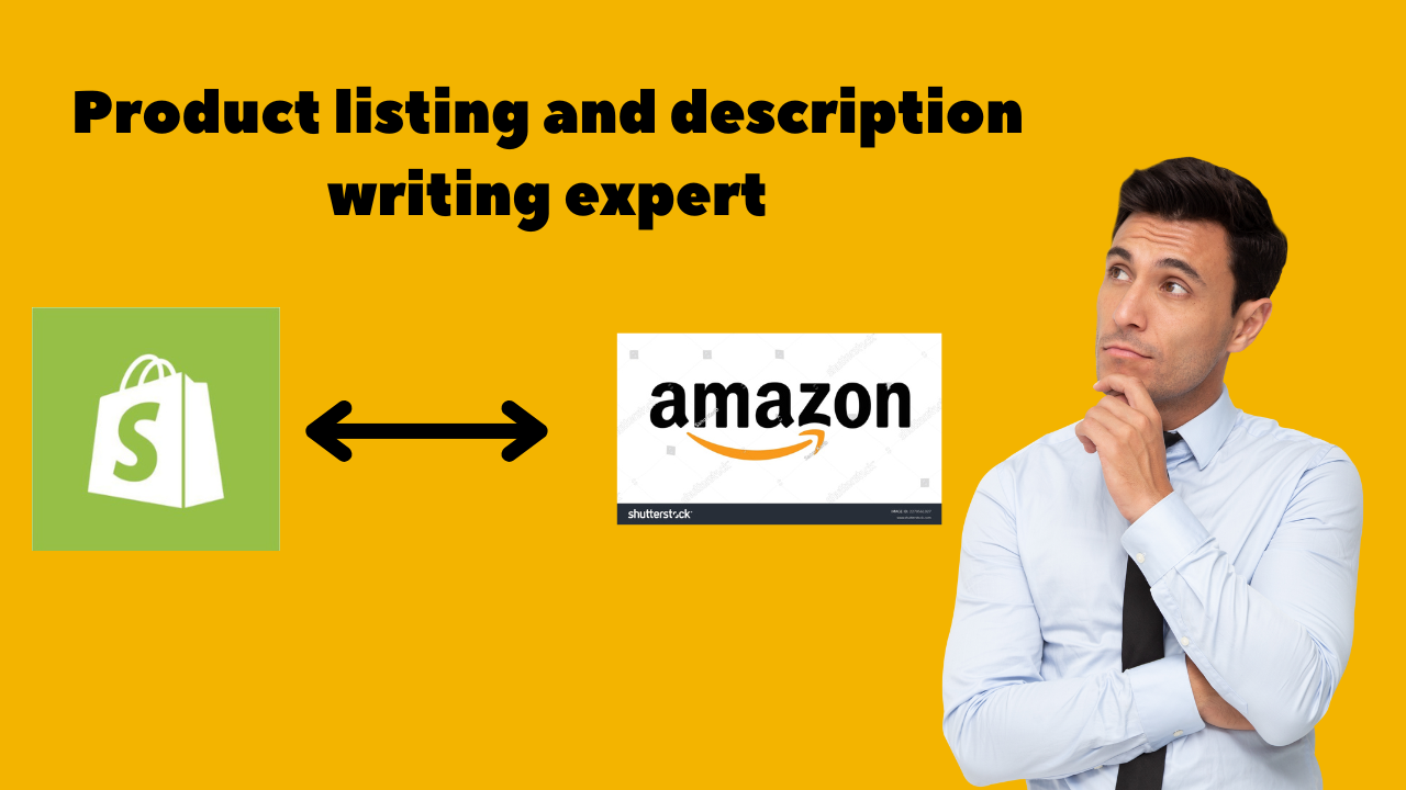 i will create a shopify or Amazon listing