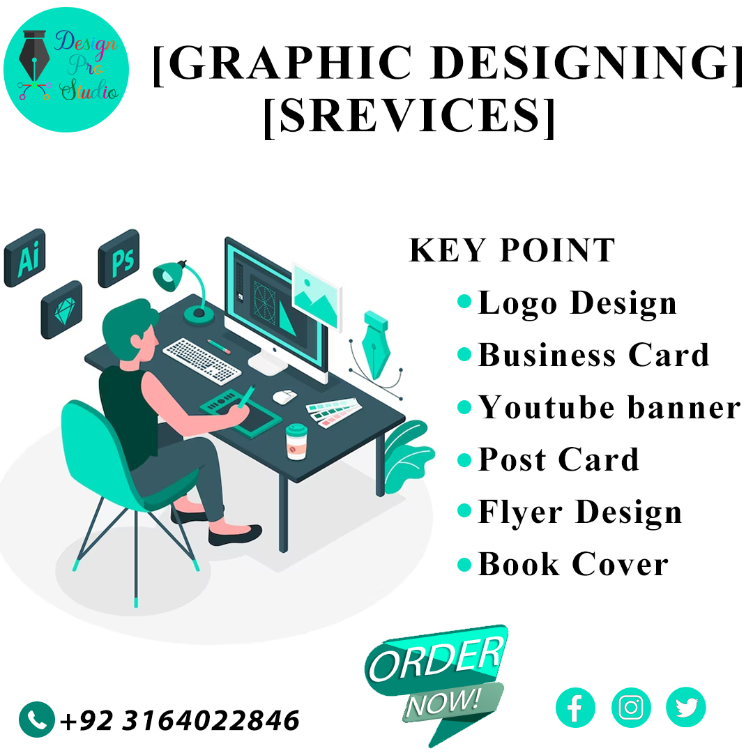 graphic designing services all banner design logo design 