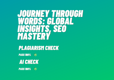 I'll create an SEO travel article with 3000 words