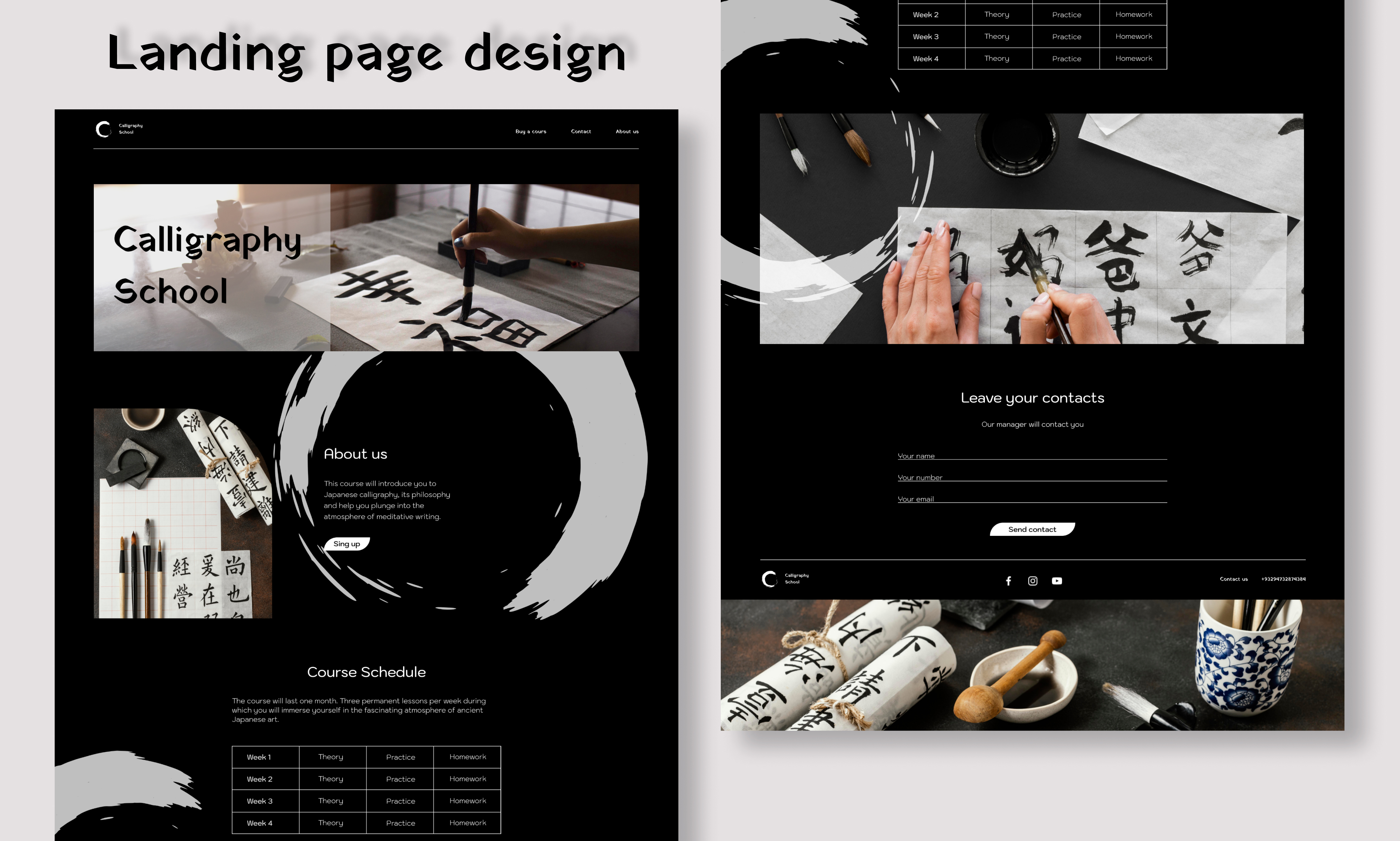 I will create a beautiful and attractive landing page for you