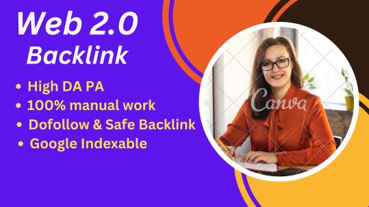 I Will create 250 web2.0 Backlinks High Da Pa Authori...