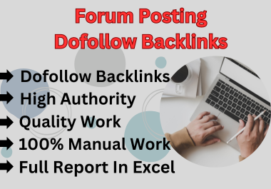 I will do unique domain dofollow SEO backlinks, High...