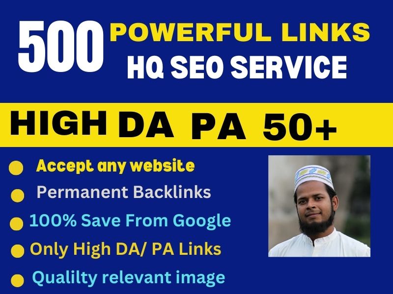 I Will manully provide 60 High quality Mix Backlinks ...