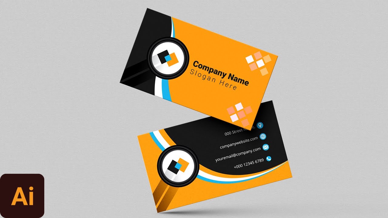 I will do Business card,Stationary ,post,Invoice,presentation folder,cooperative identity