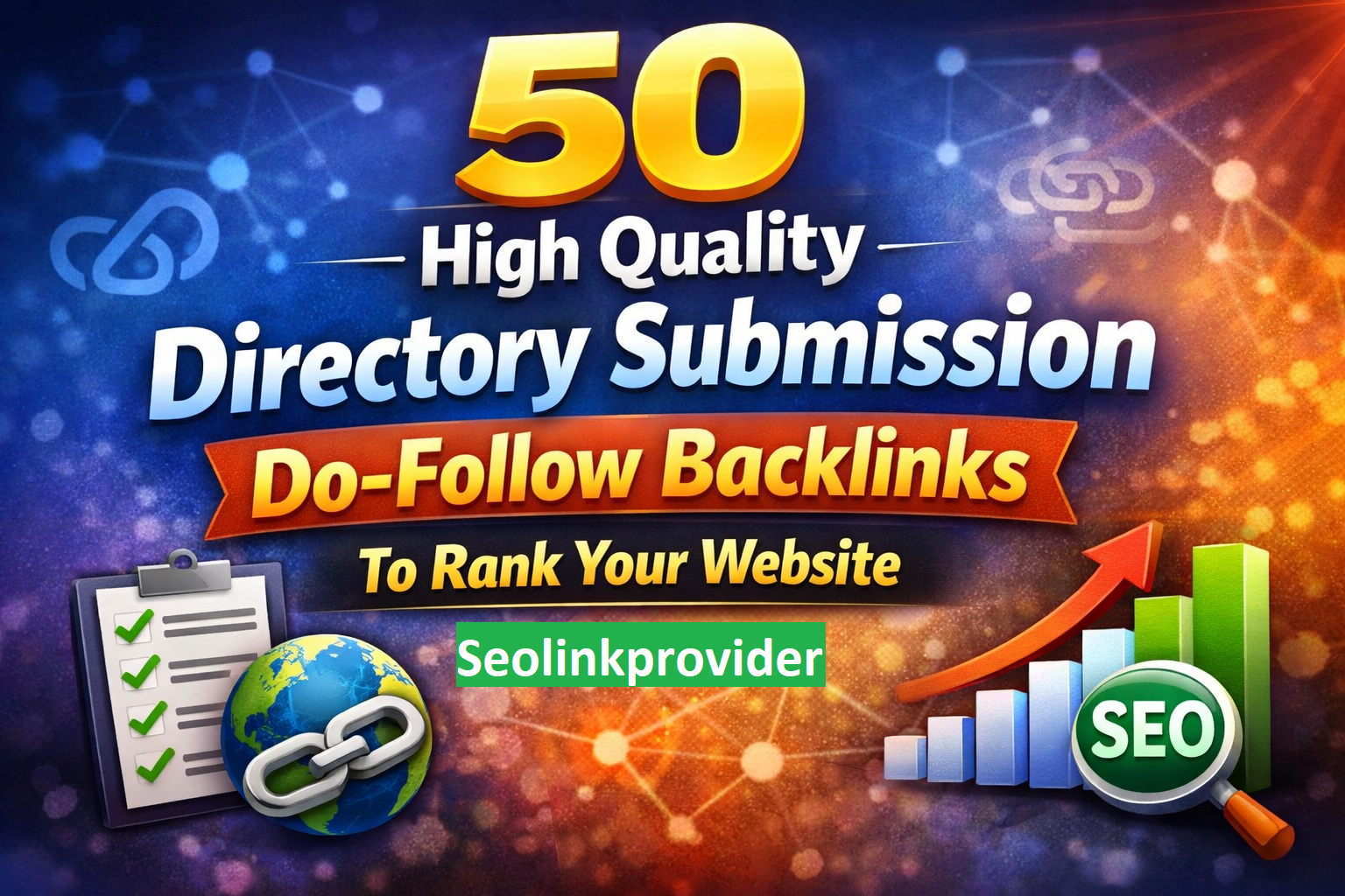 50 High Quality Directory Submission Do-Follow Backlinks To Rank Your Website