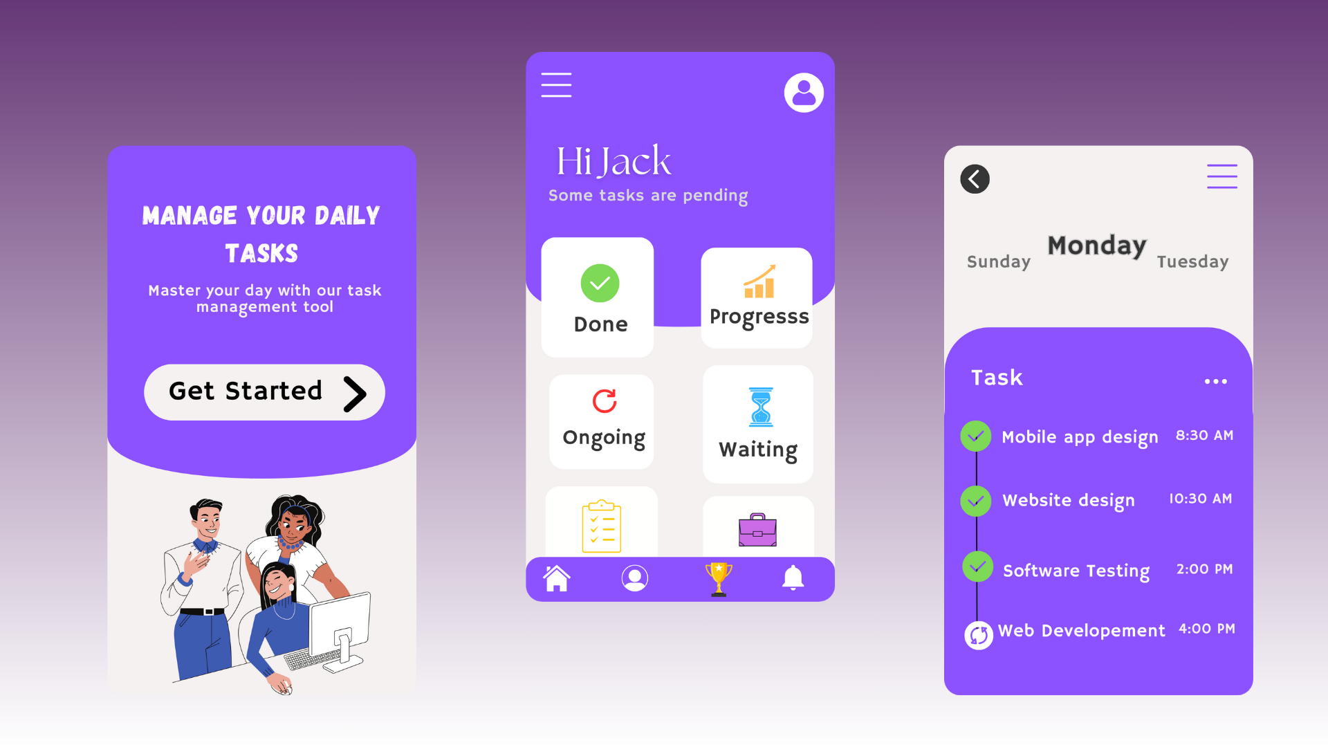I will design a unique and modern UI UX landing page for website ou mobile application