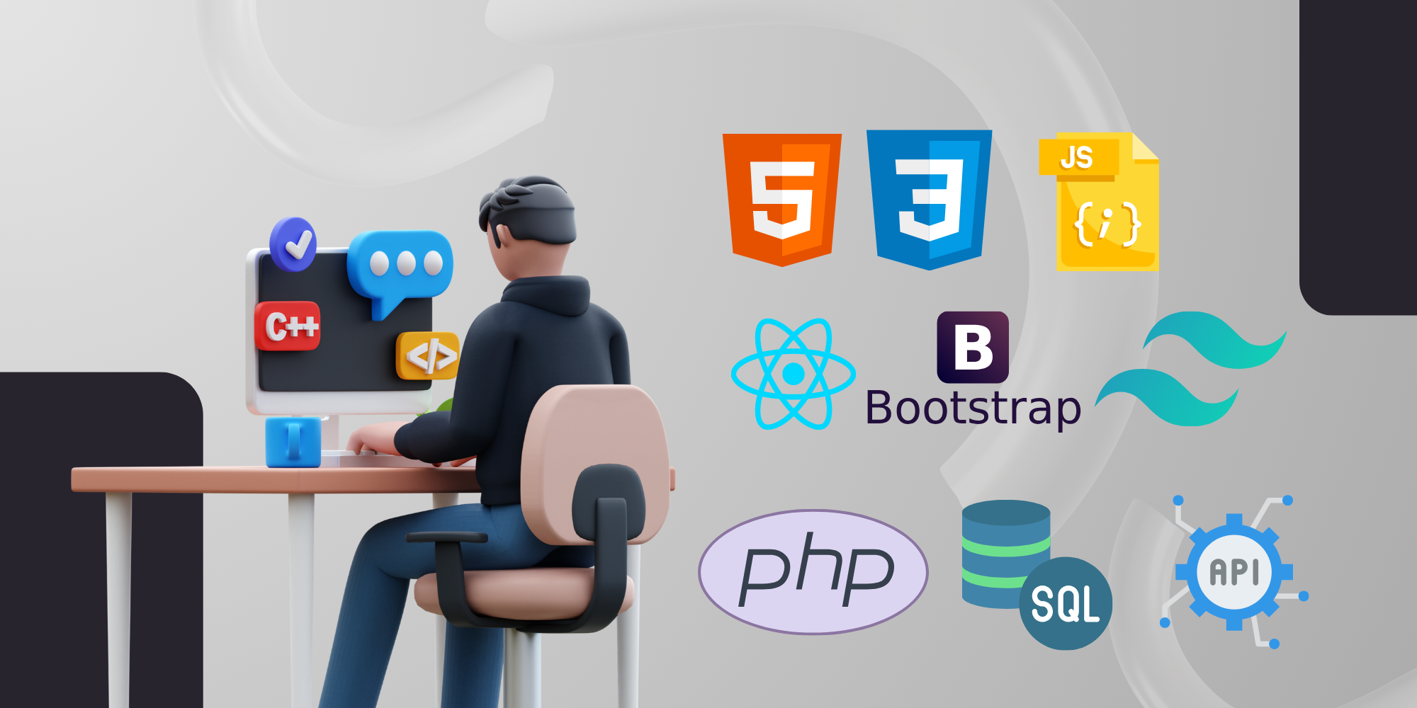 Create your website with any language