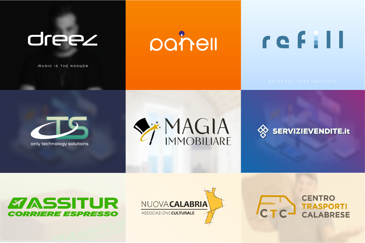 3 Logo Concepts for You - Made in Italy
