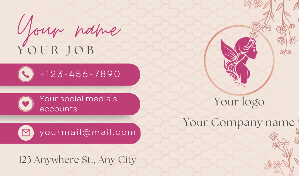 Create your own business card with the design you want now!