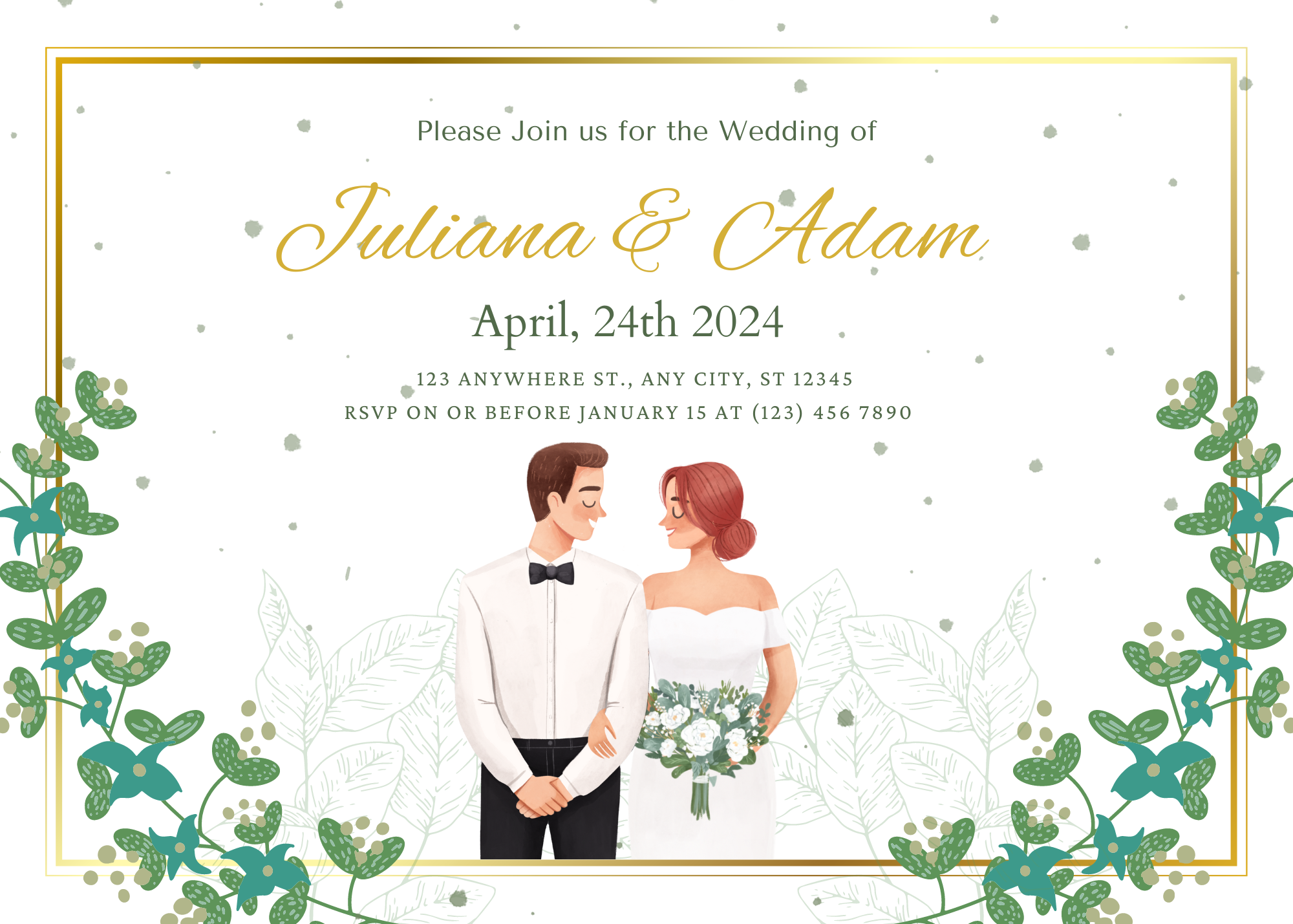 Unique and eye-catching wedding invitations that capture your eternal love !!