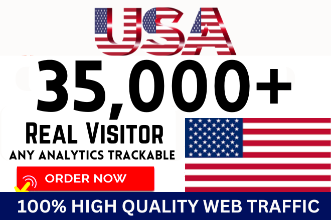 Get organic USA traffic premium quality real traffic ...