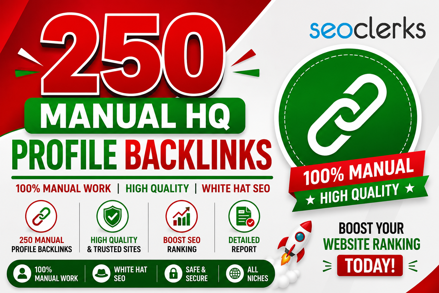 250 Manual HQ Profile Backlinks For Boost Your Websit...