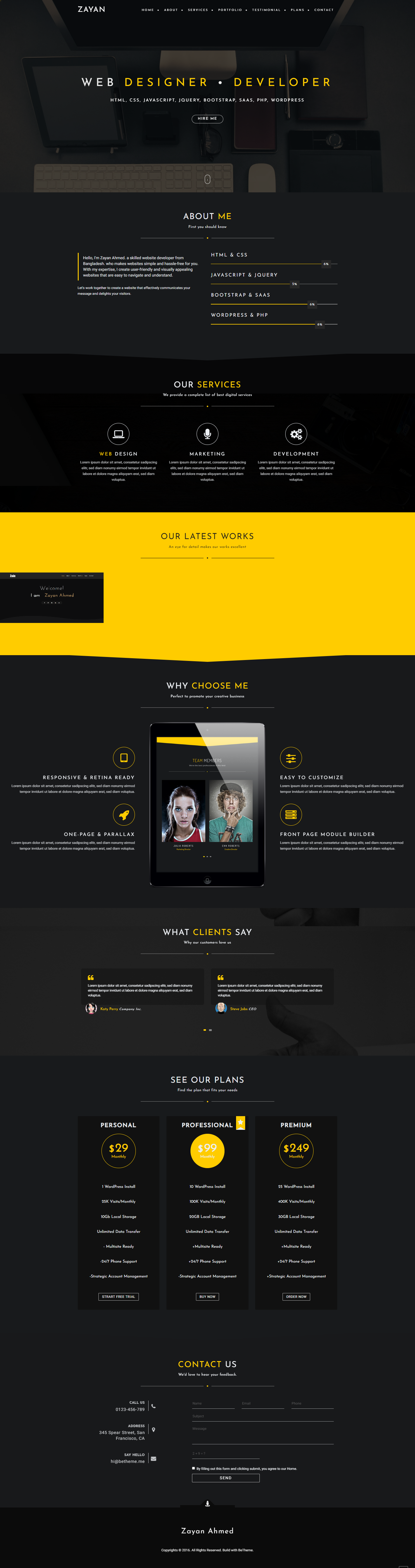 I will create amazing wordpress website using elementor pro