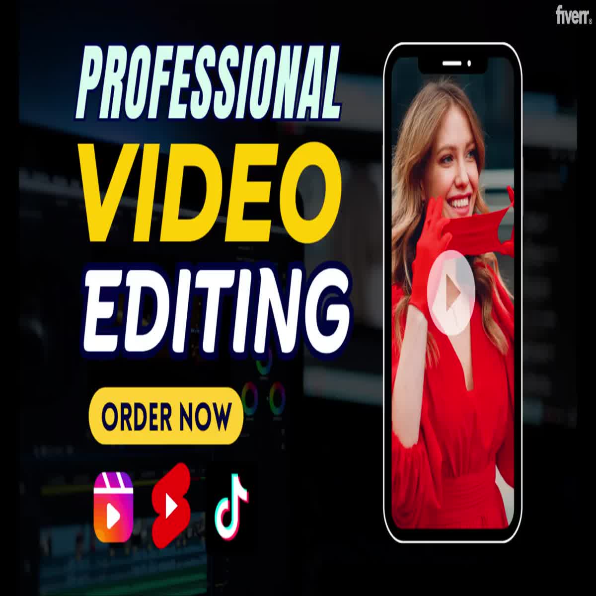 i will make youtube video editing, shorts, instagram reels and tiktok edits