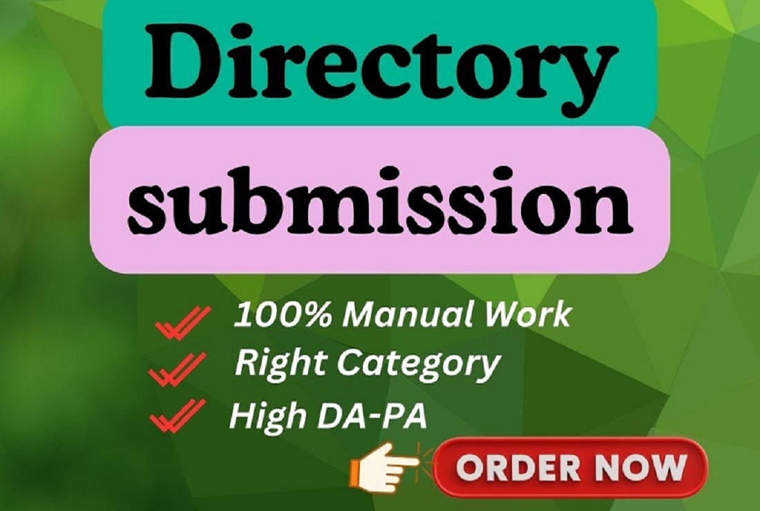 Google Approve 100 Manually Directory Submission Backlinks for website ranking 