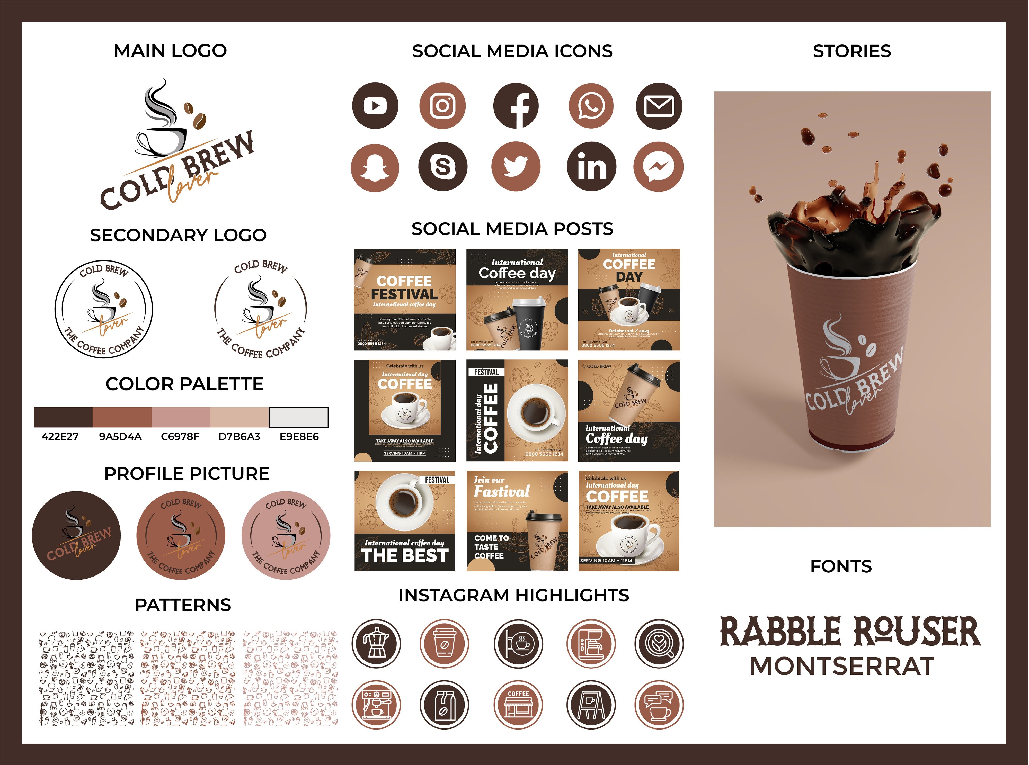 I will design luxury attractive signature logo and branding kits