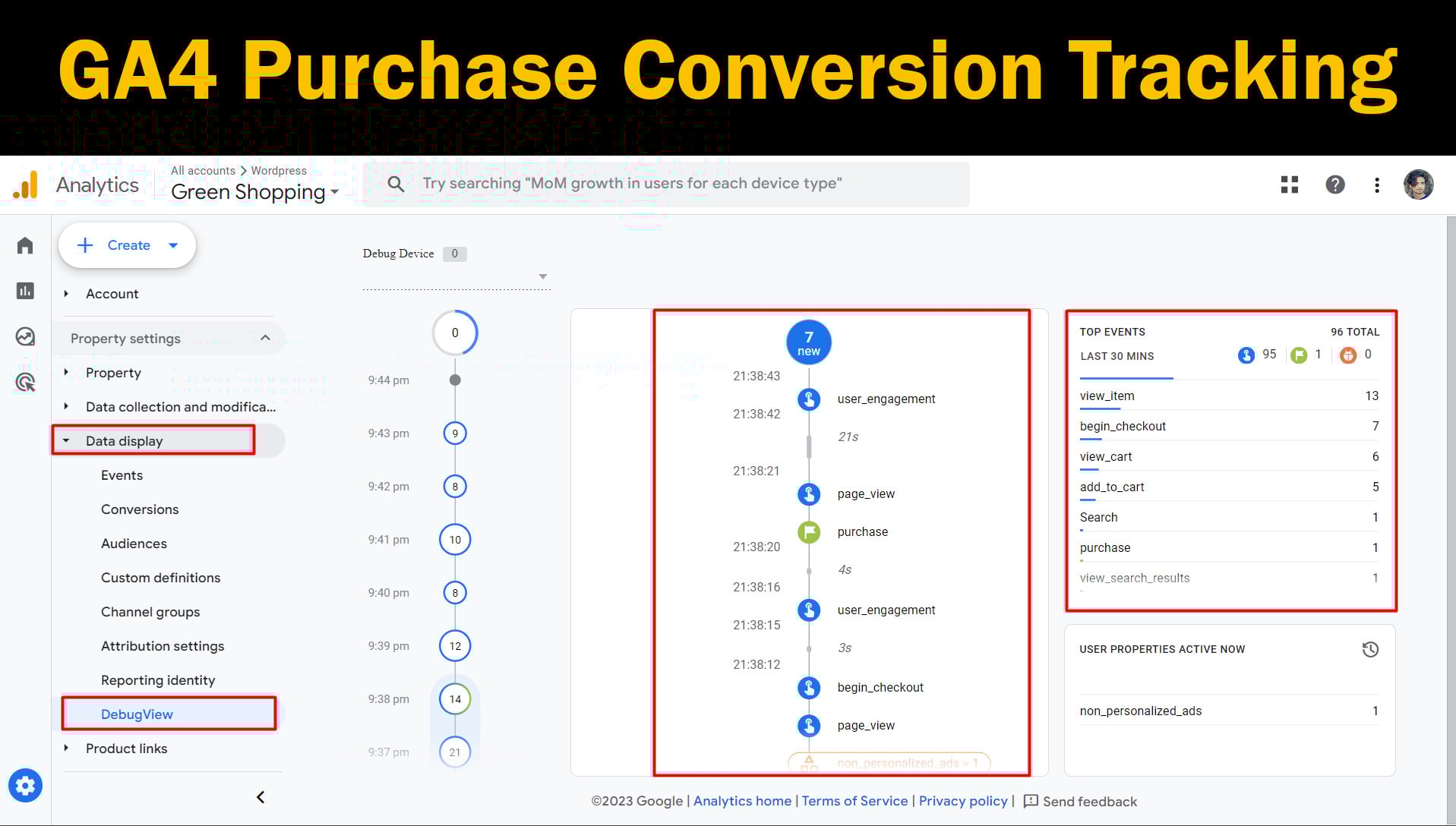 Setup Google Analytics 4 GA4 Ecommerce Events Tracking GA4 Server Side Tracking, Google Tag Manager