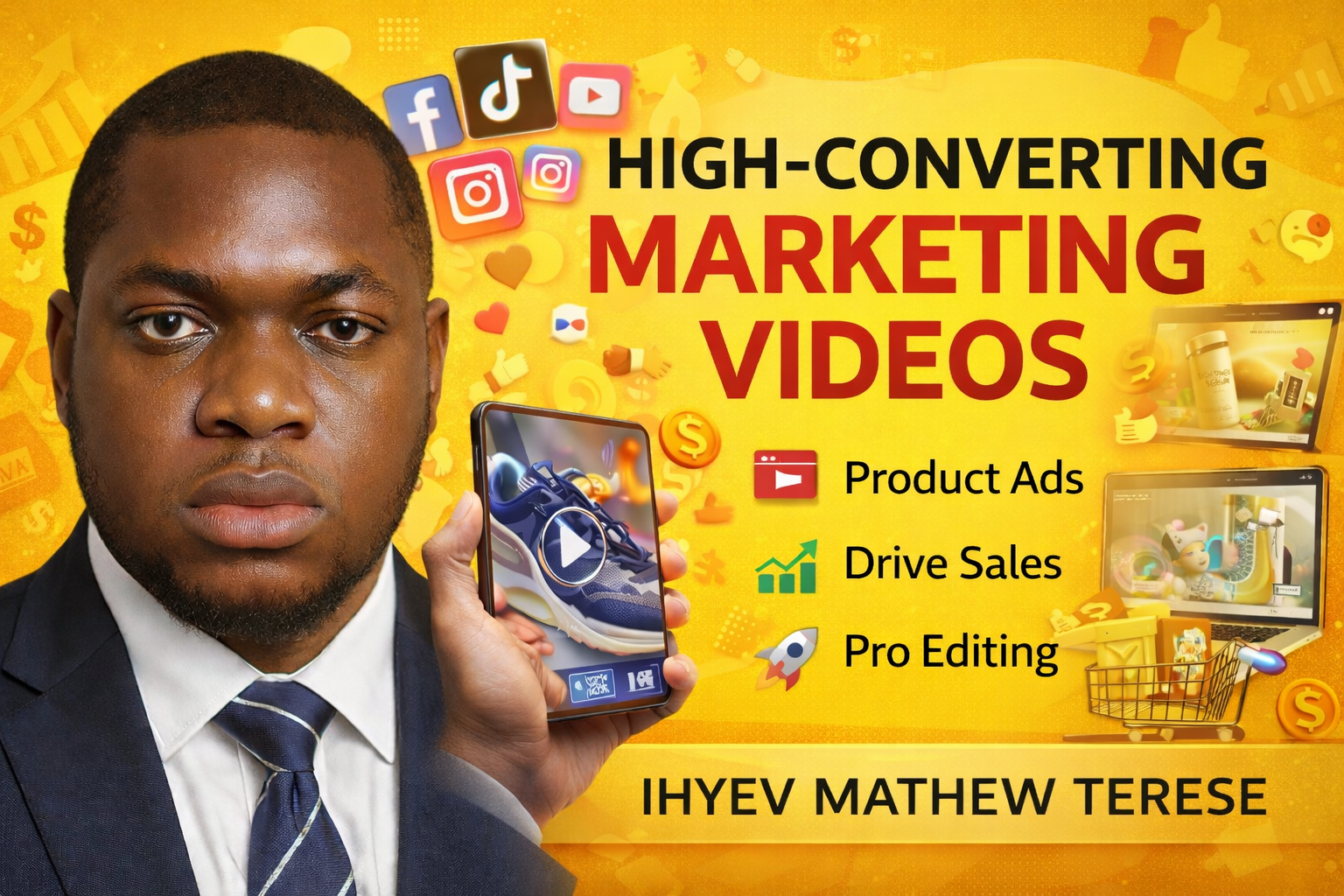 i will Create a High-Converting Product Videos that Sell for your Business