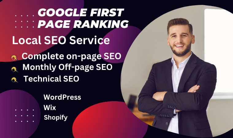 I will provide Google ranking local SEO service optimization for the website