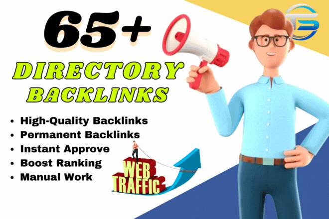 I will do 65+ approval directory submissions backlinks