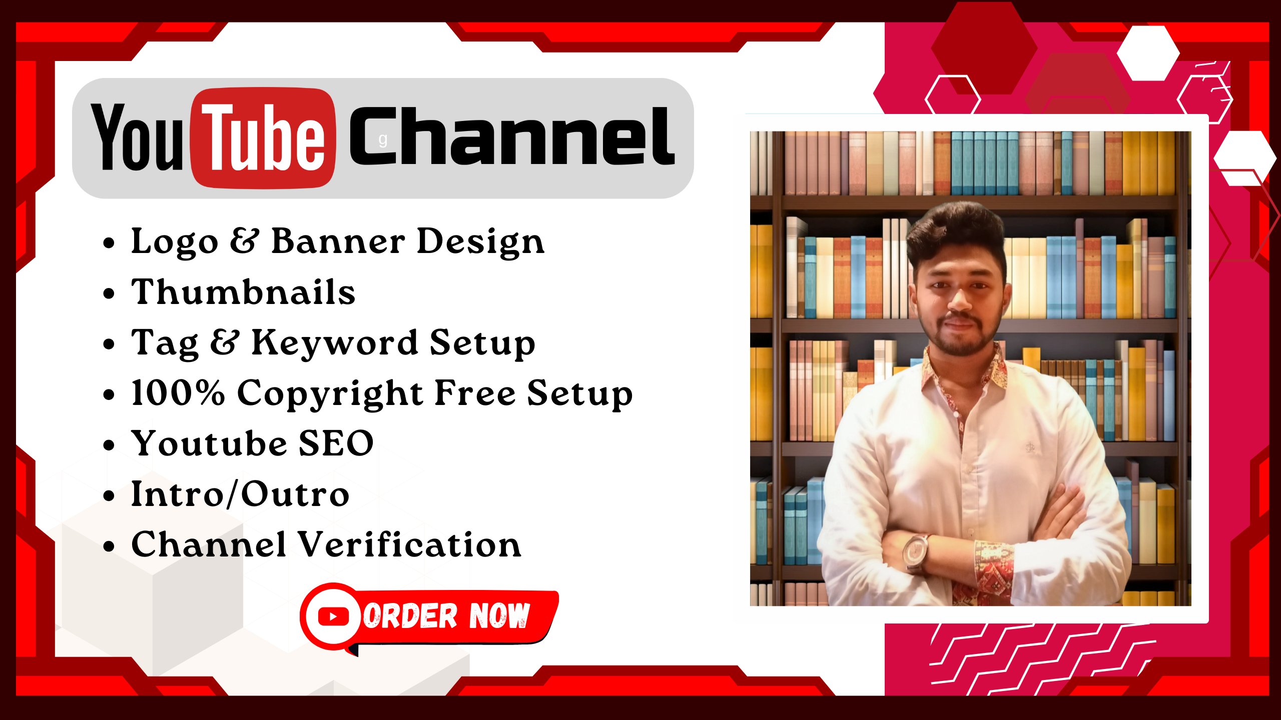 I will create professional Channel and Do video SEO s...
