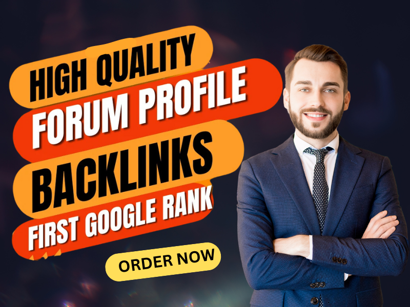 I will provide 75 dofollow forum posting backlinks on...