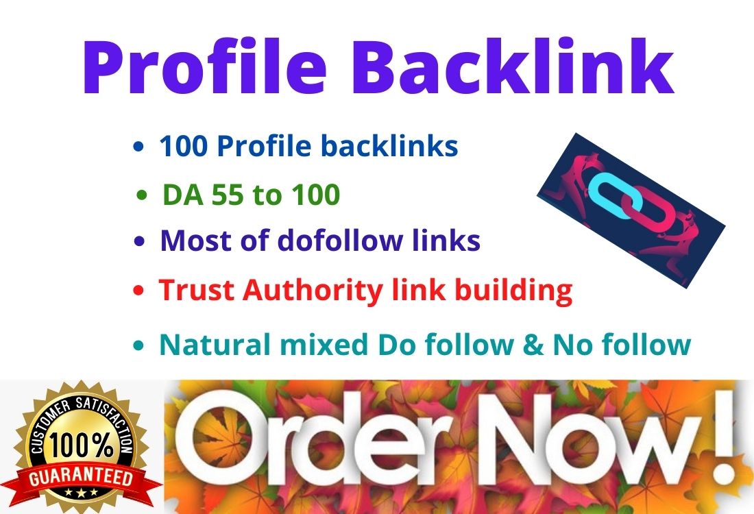 I Will Create 750 High-Quality Profile Unique Backlin...