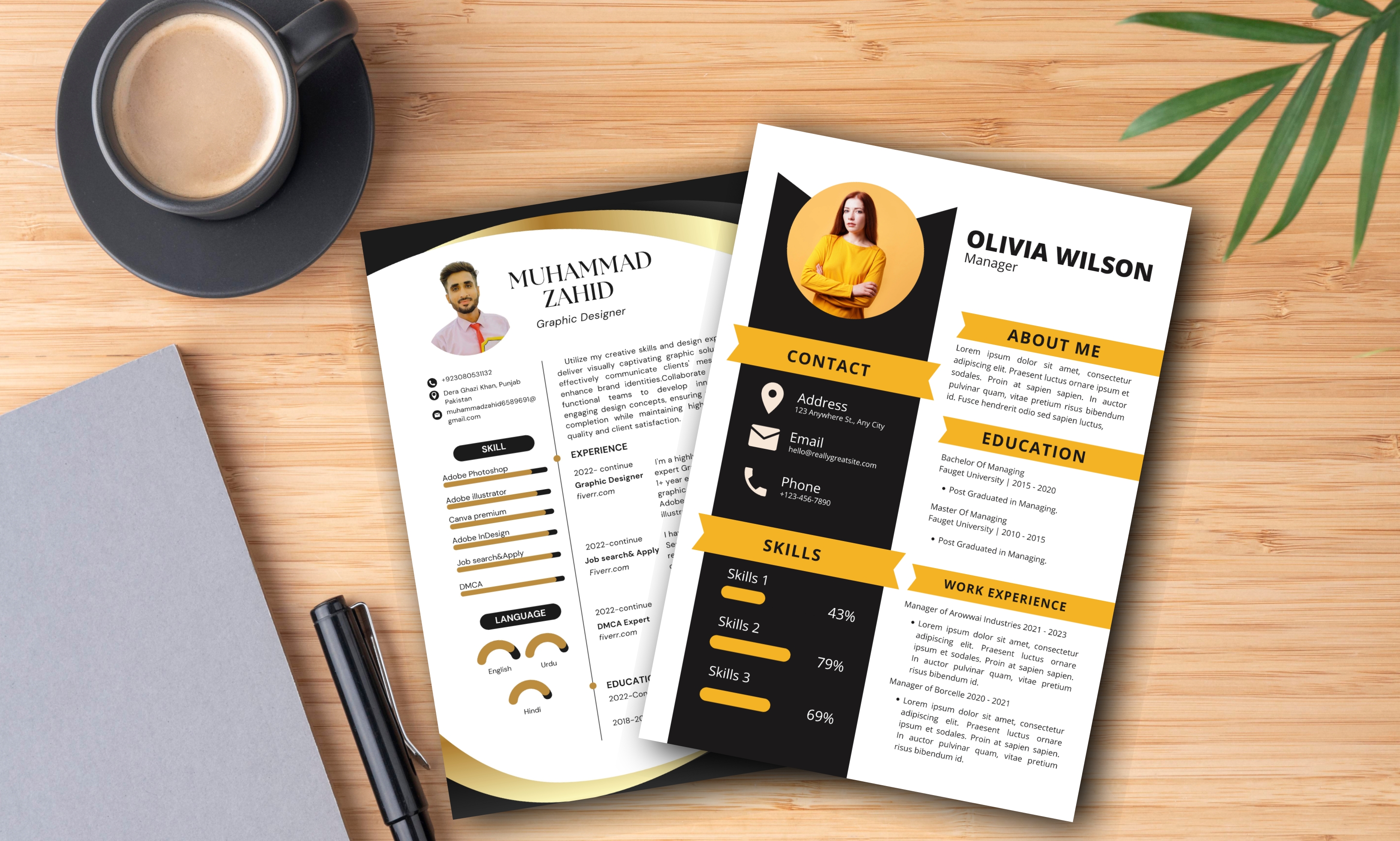 I will write and design your HR ATS-Compliant Resume, CV