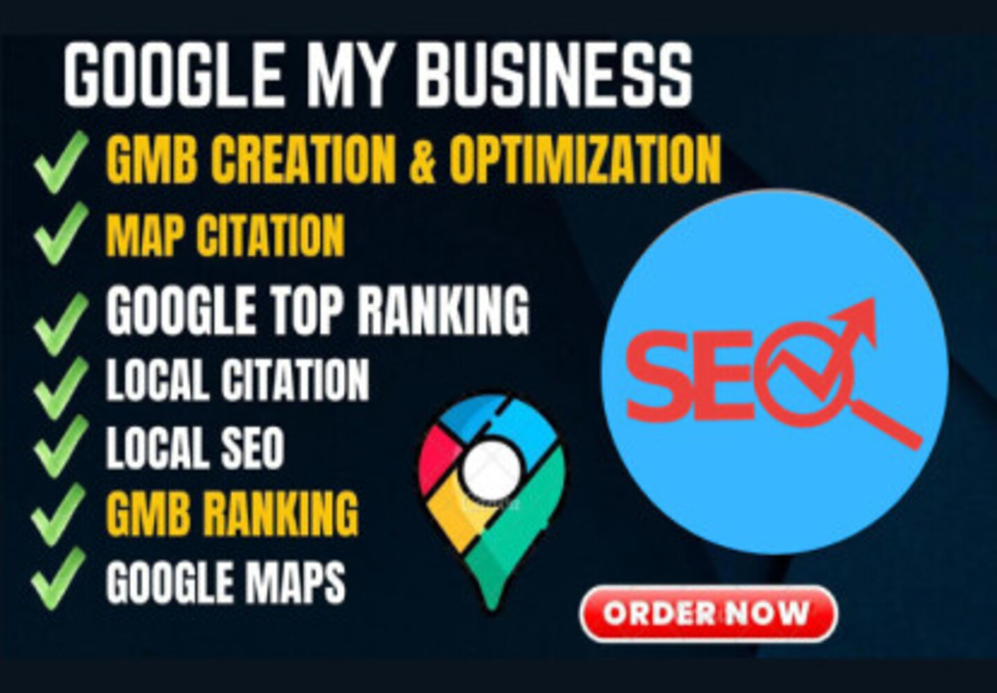 I will optimize and your gmb for local SEO, map citation and ranking