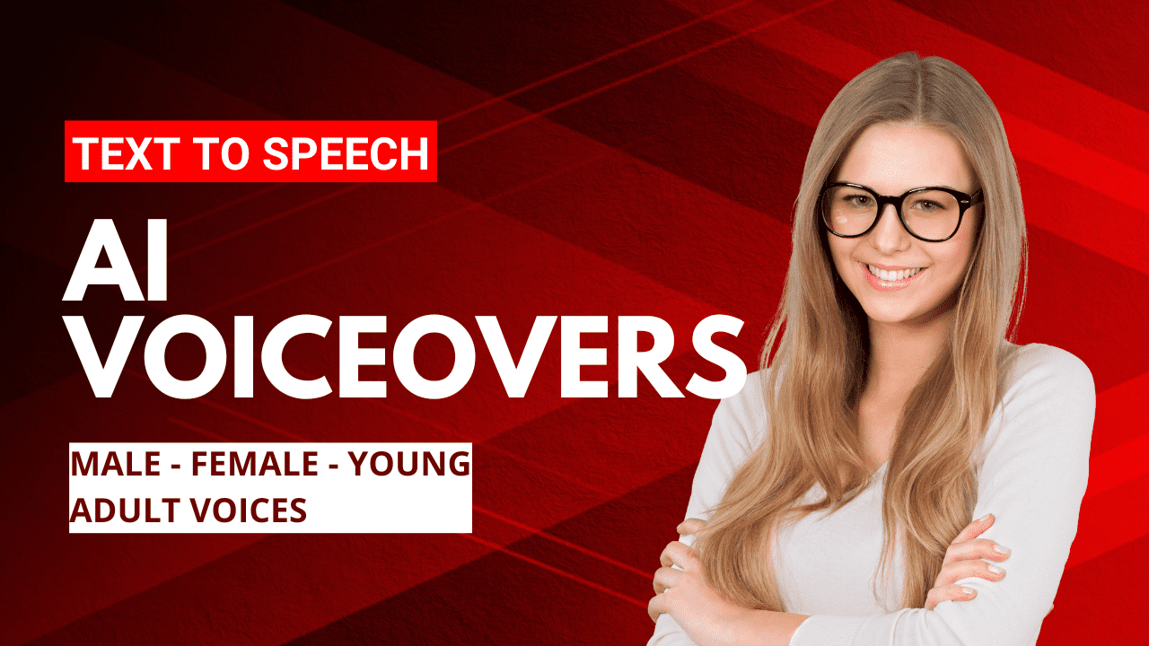 Generate english male and female custom ai voice